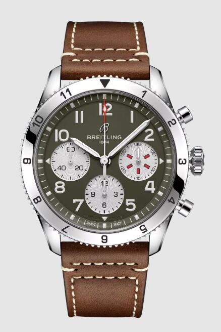 Best Breitling CLASSIC AVI CHRONOGRAPH 42 CURTISS WARHAWK A233802A1L1X1 Men Replica Watch